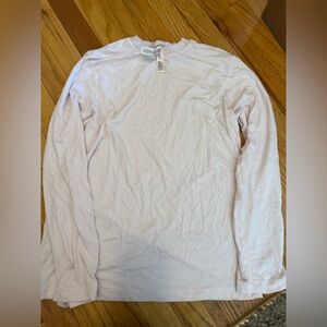 SKIMS Light Pink Soft Lounge Long Sleeve Top XS